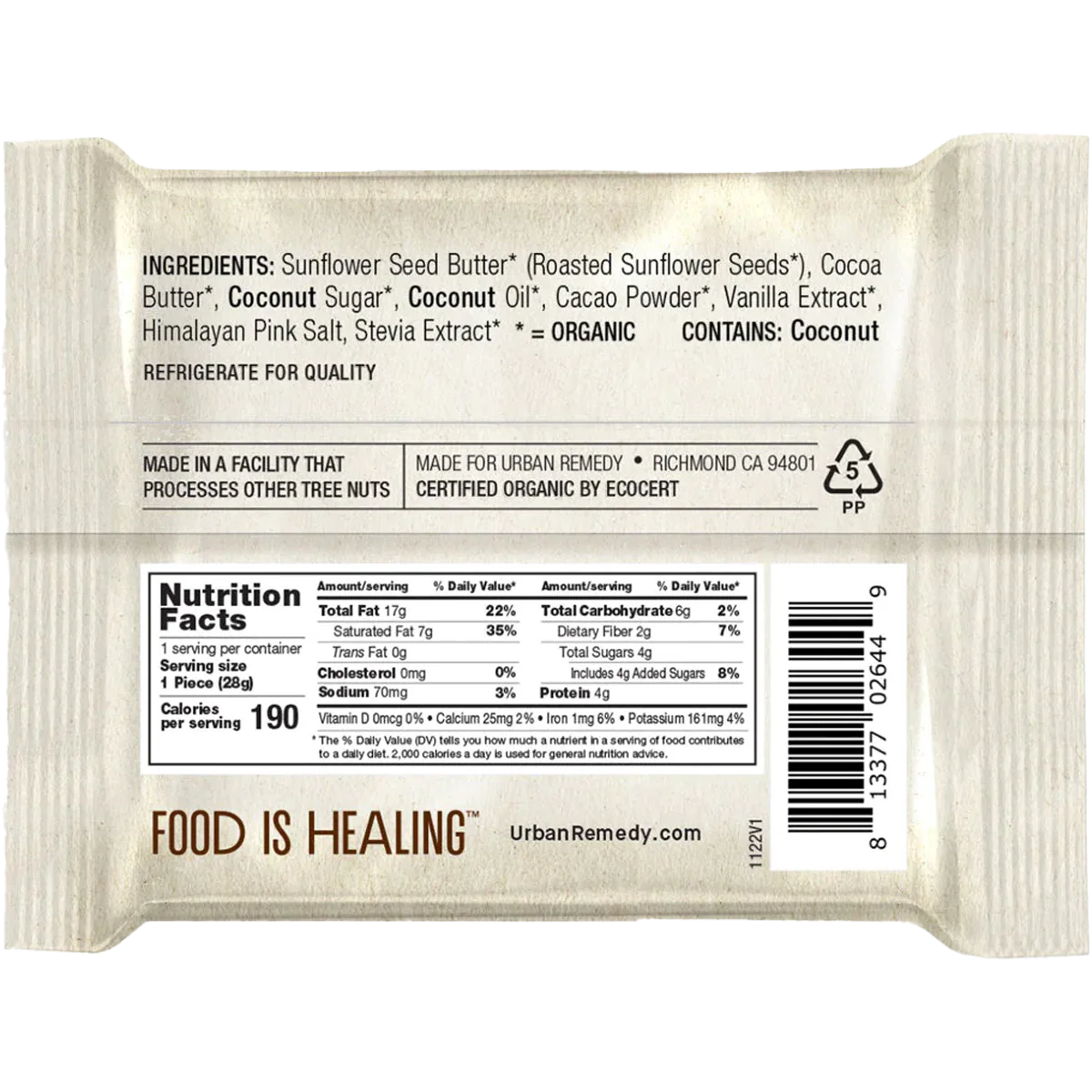SunSquares Sunflower Butter Cacao - Image 4