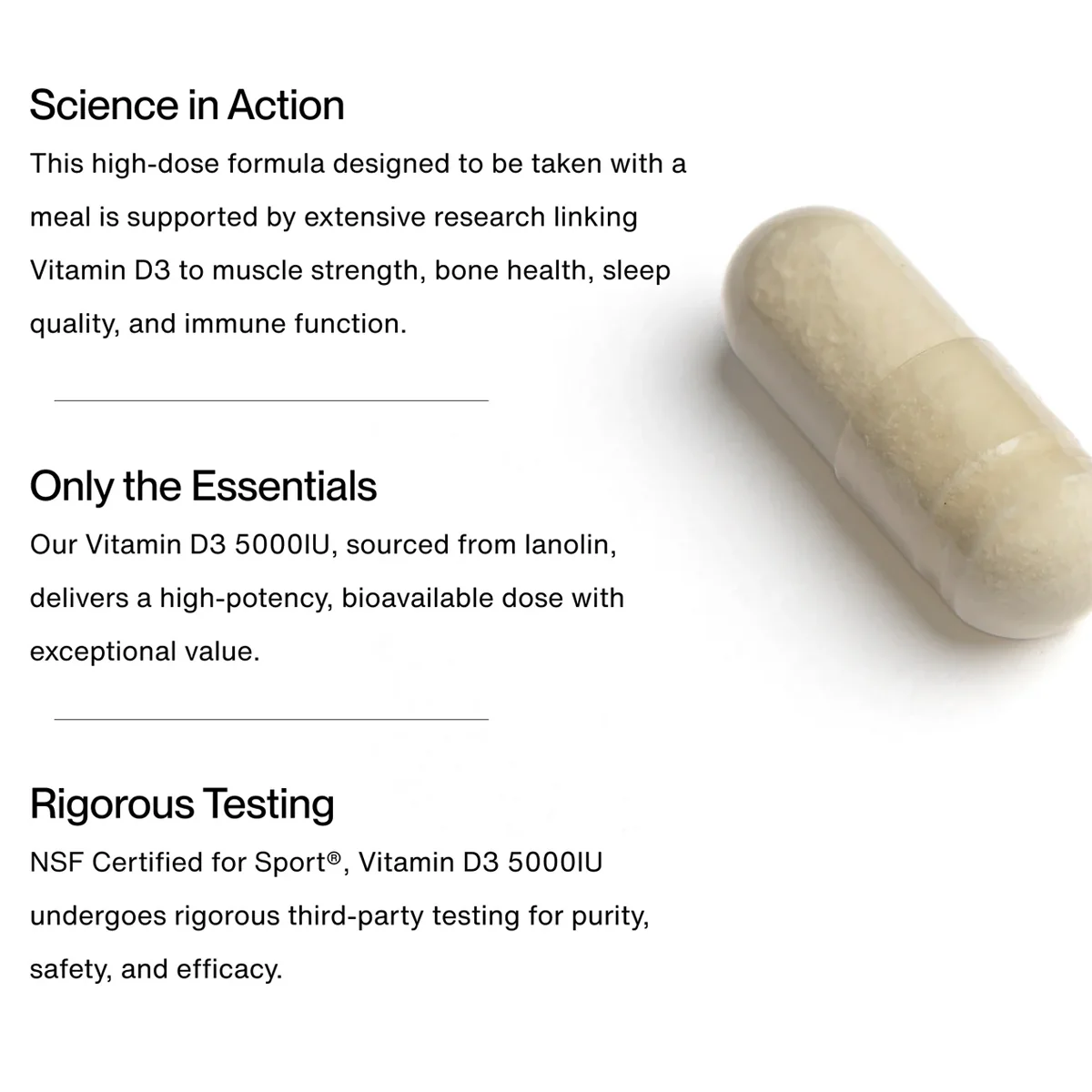 Vitamin D3 5000IU (60 Servings) - Image 3