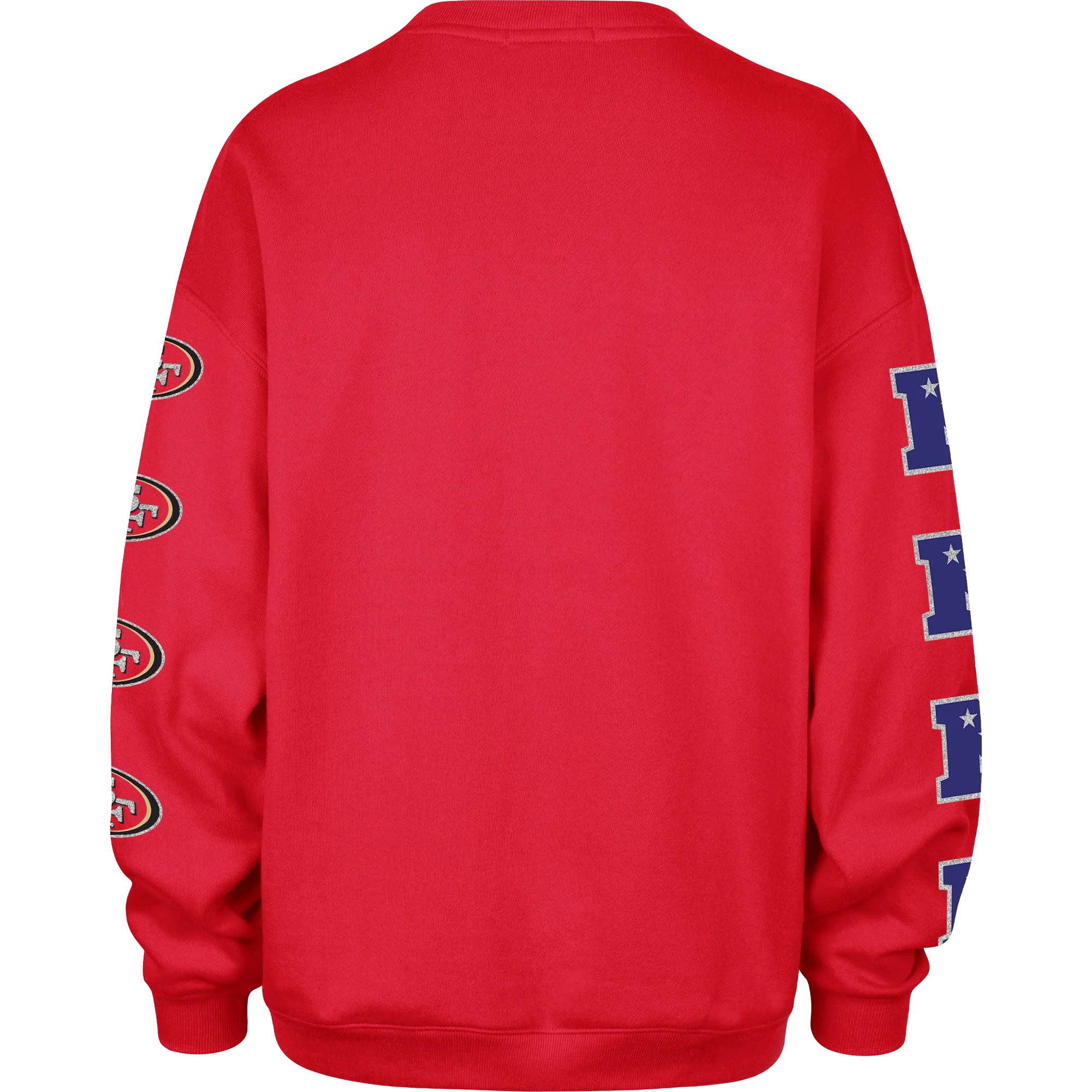 Women's 49ers Go Big Oversized Crew - Image 2
