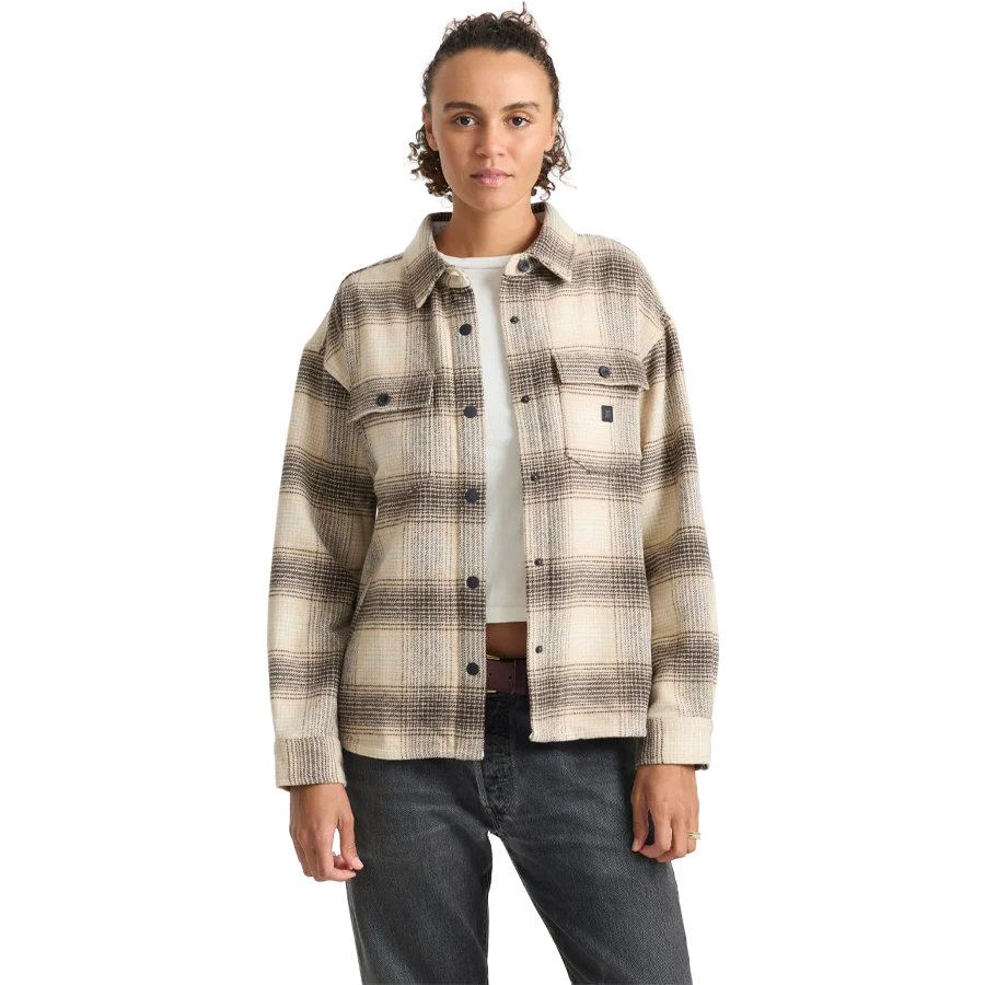 Women's Amberley Flannel Shirt Jacket - Image 6