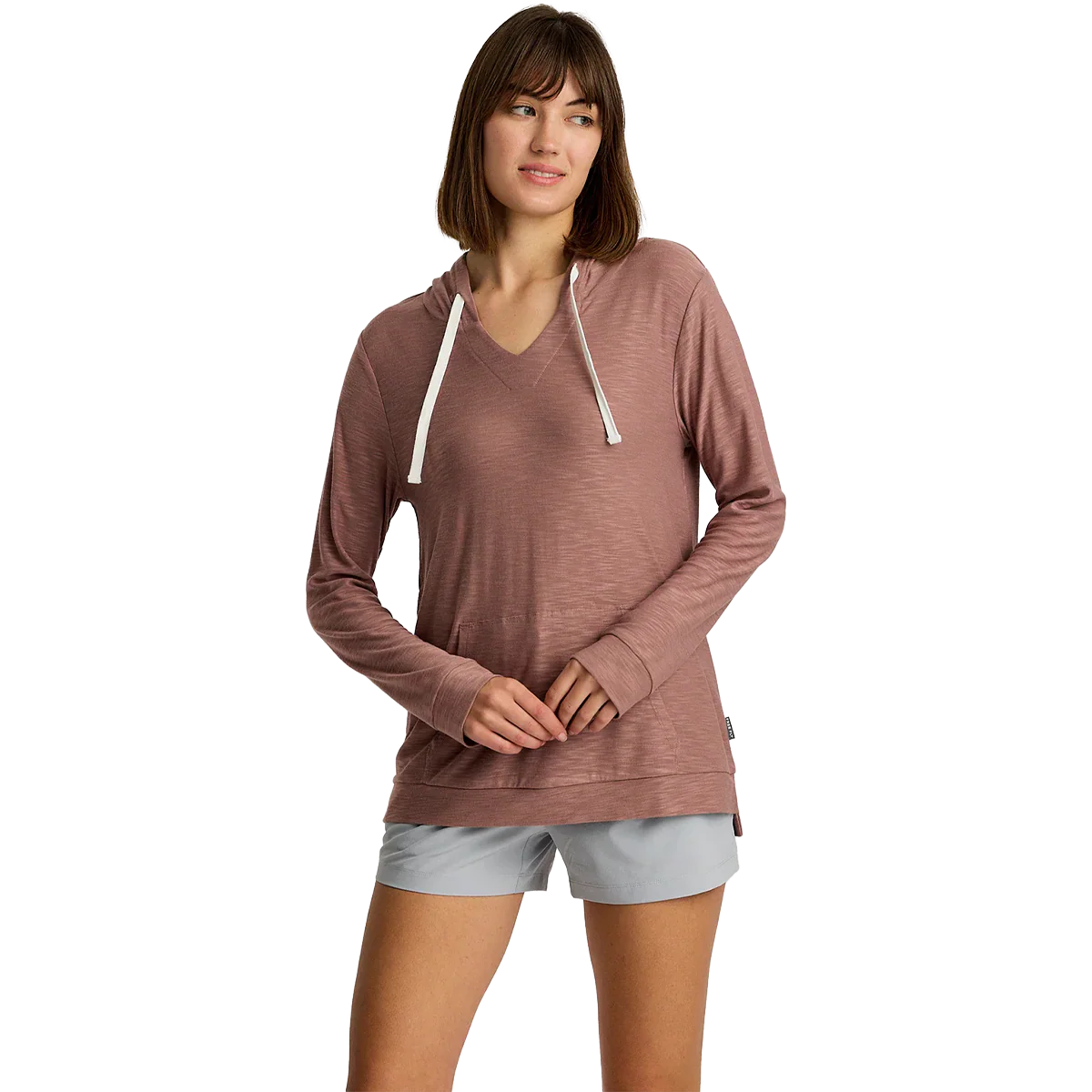 Women's Bamboo Slub Hoodie