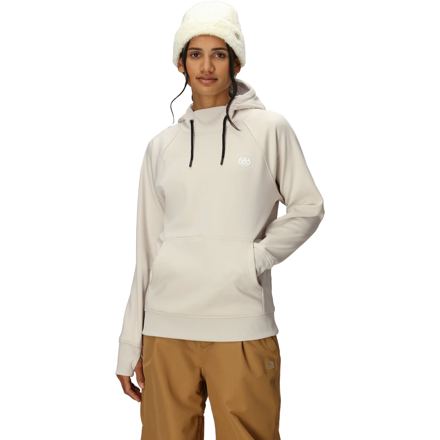 Women's Bonded Fleece Pullover Hoody - Image 2