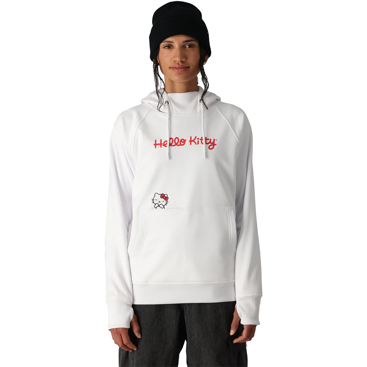 Women's Bonded Fleece Pullover Hoody - Image 5