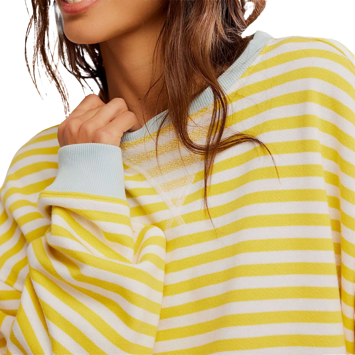 Women's Classic Striped Crew - Image 3