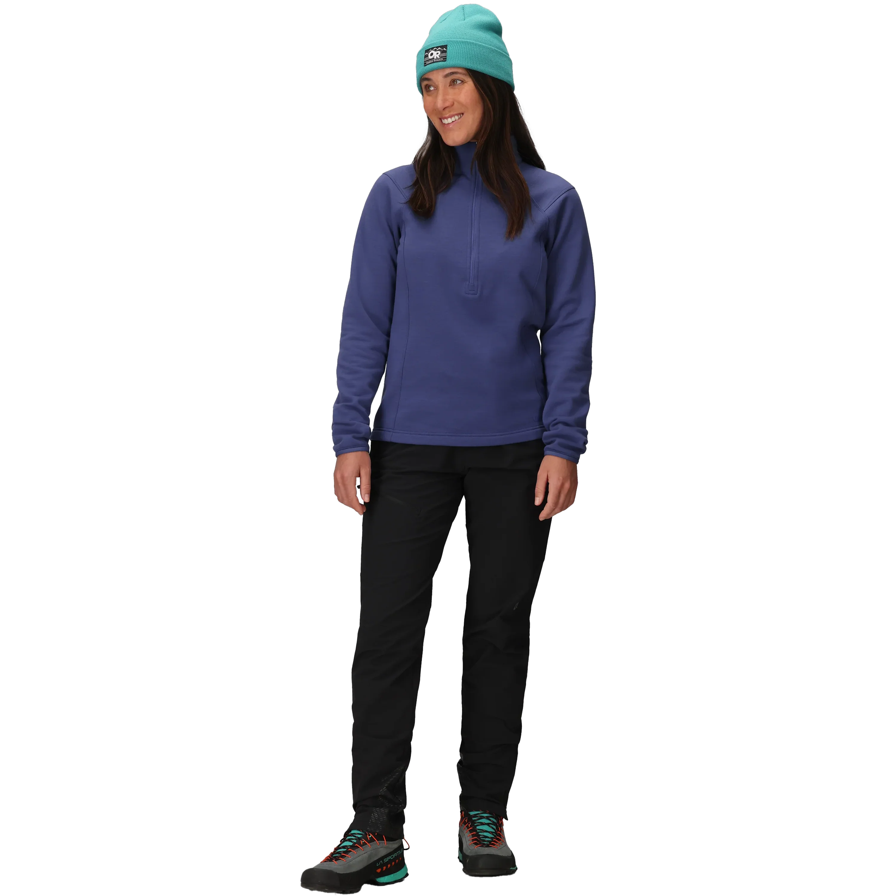 Women's Crescent Fleece Half Zip - Image 5