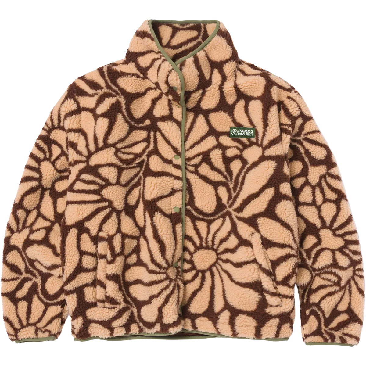 Women's Desert Wildflowers Fleece Jacket