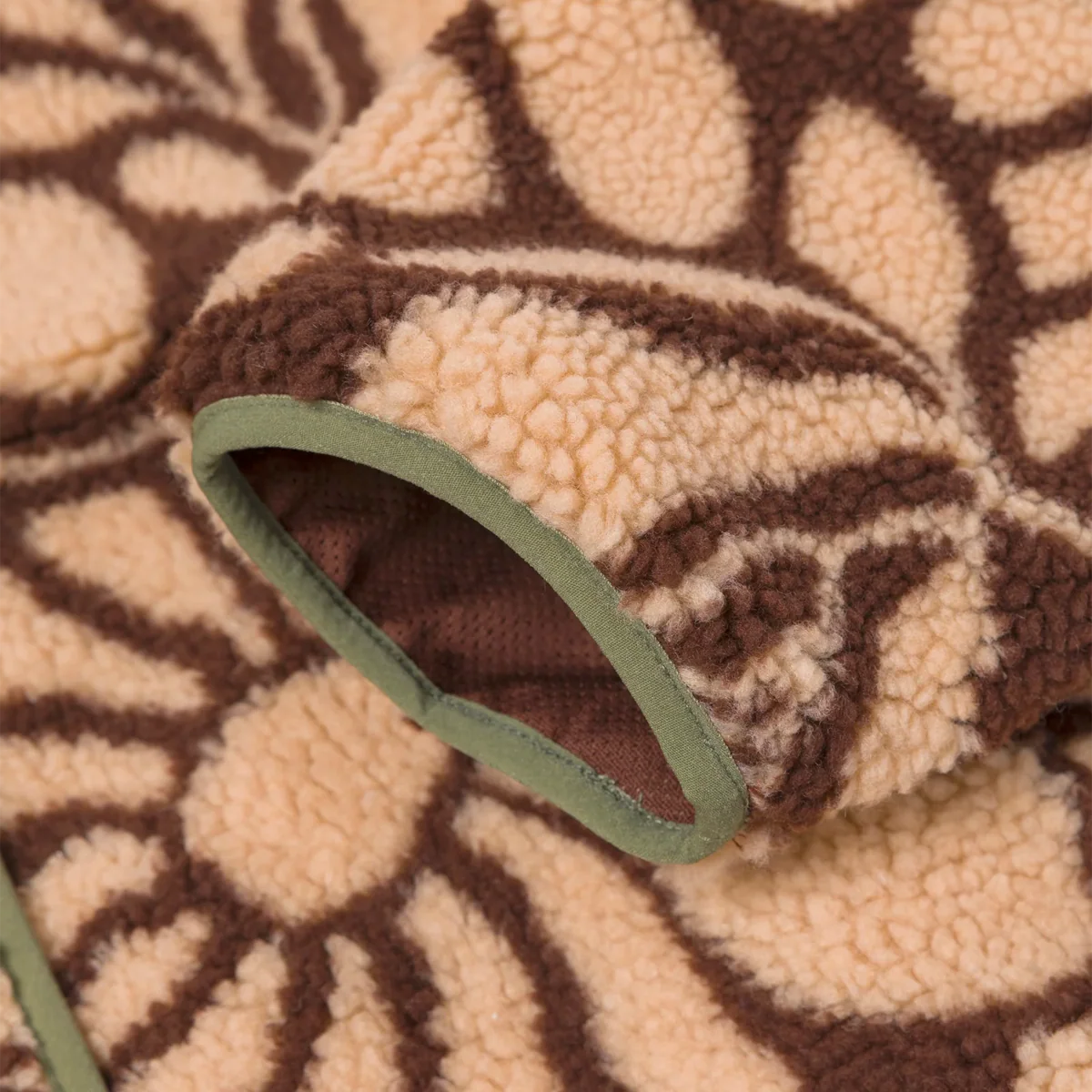 Women's Desert Wildflowers Fleece Jacket - Image 8