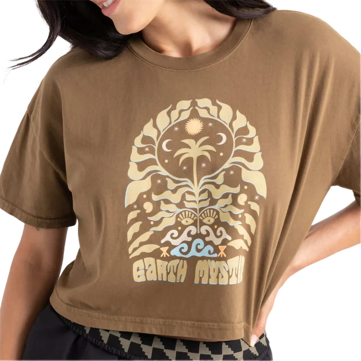 Women's Earth Mystic Boxy Crop - Image 3