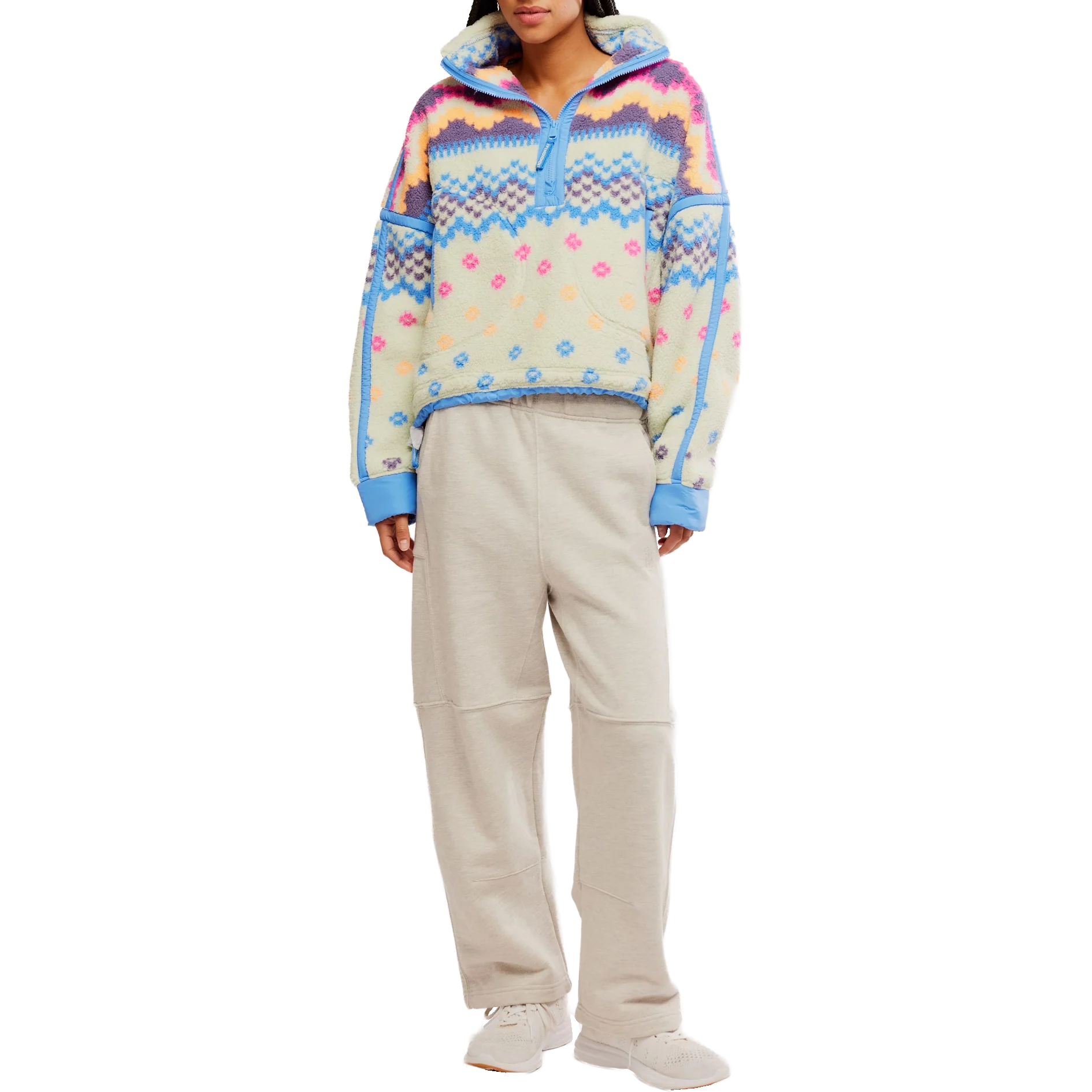 Women's Mountain High Printed 1/2 Zip fleece - Image 6