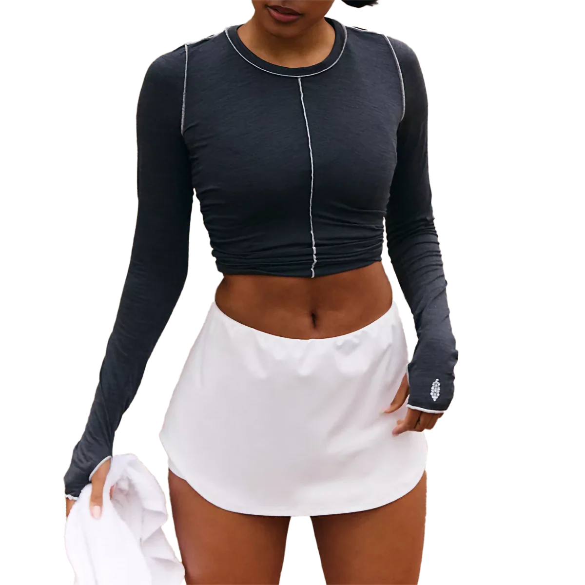 Women's Right on Run Long Sleeve Layer - Image 4