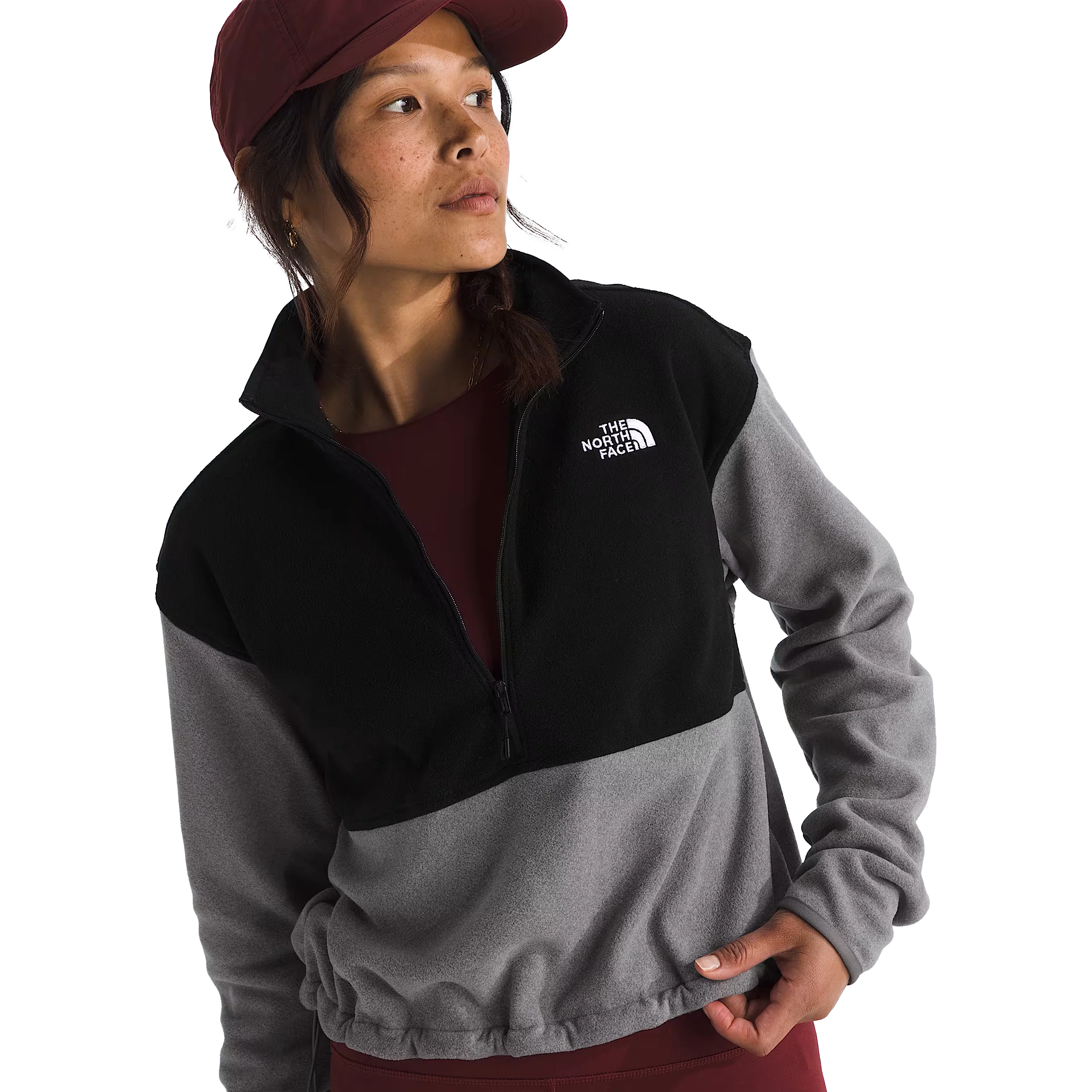 Women's Glacier Fleece 1/2 Zip Short Jacket - Image 2