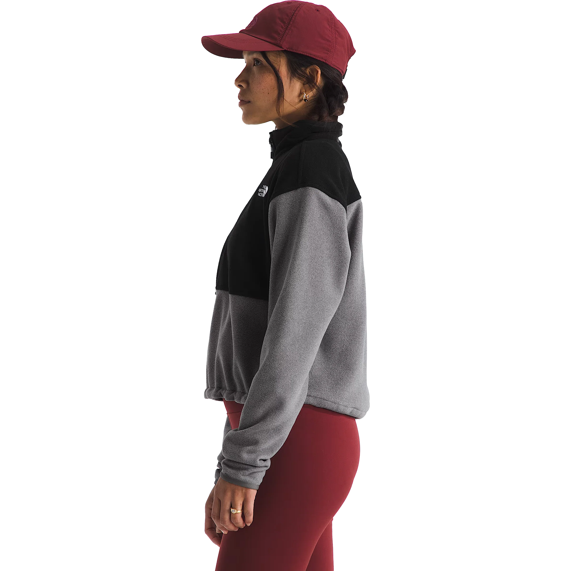 Women's Glacier Fleece 1/2 Zip Short Jacket - Image 3