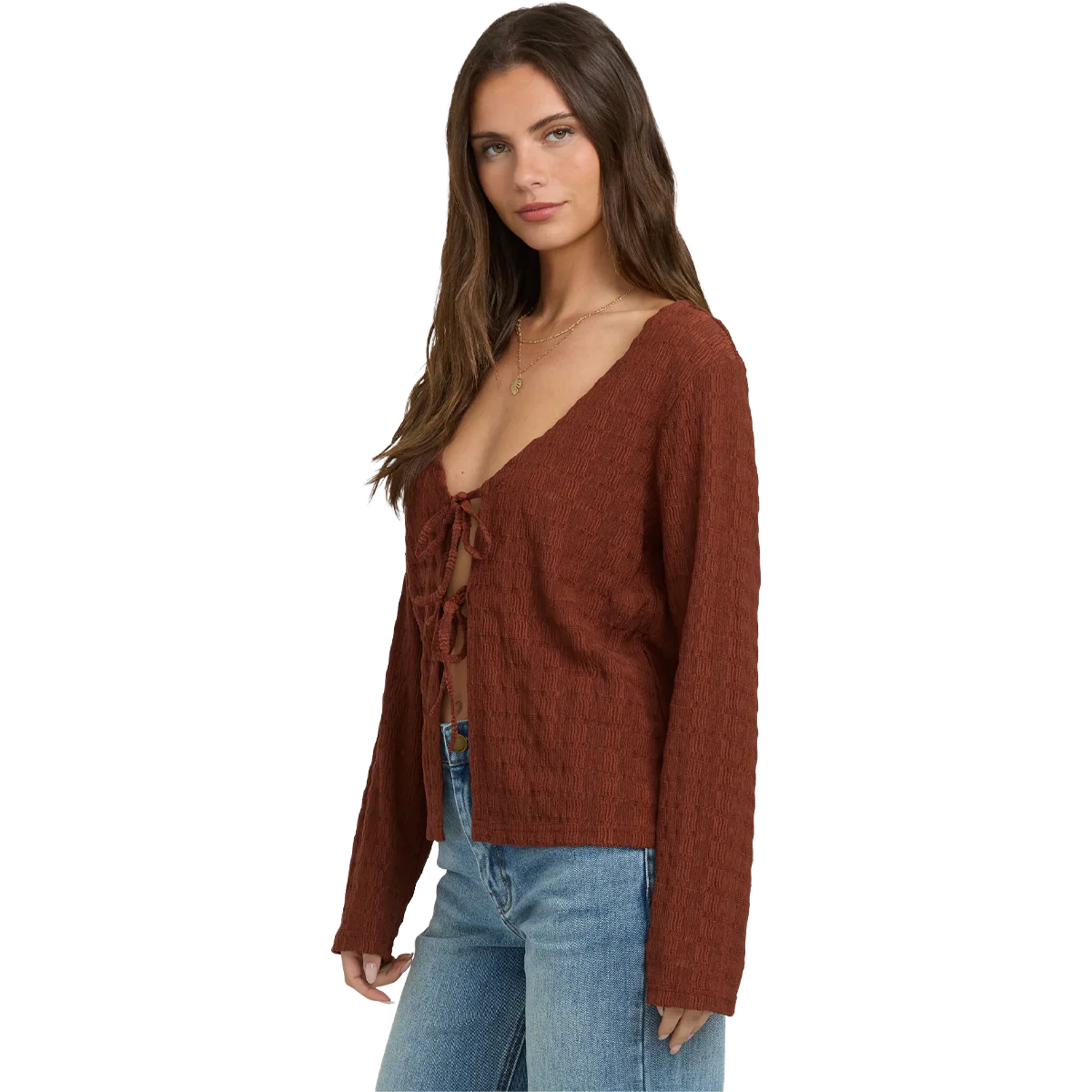 Women's Havana Long Sleeve Knit Top - Image 3