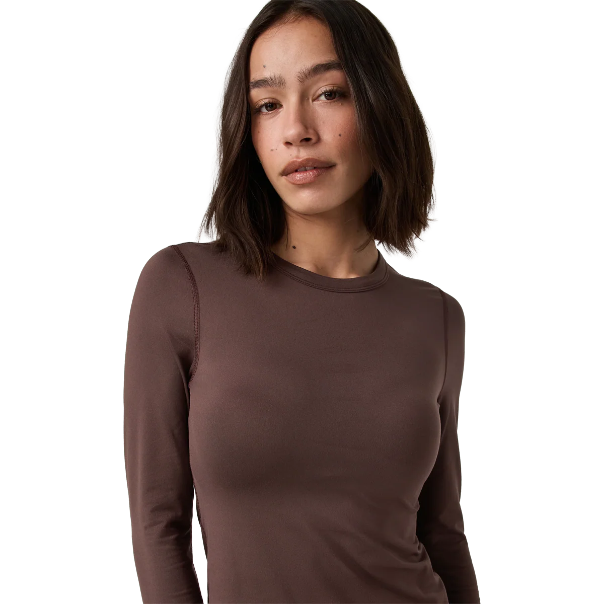 Women's Long Sleeve Lux Crew - Image 4