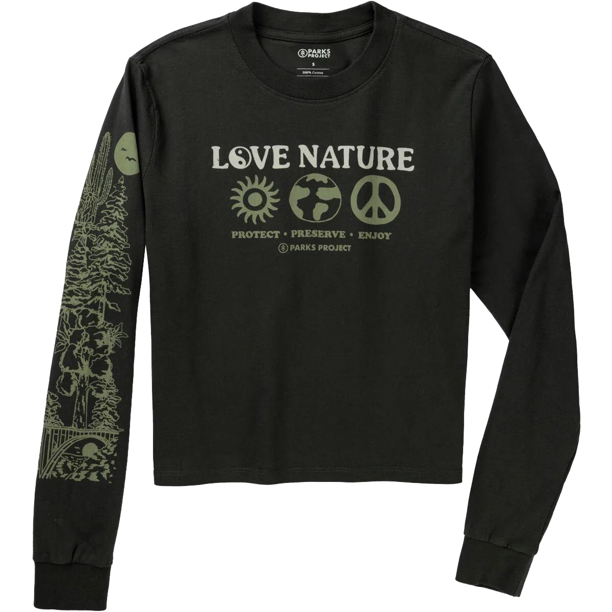 Women's Love Nature Boxy Long Sleeve
