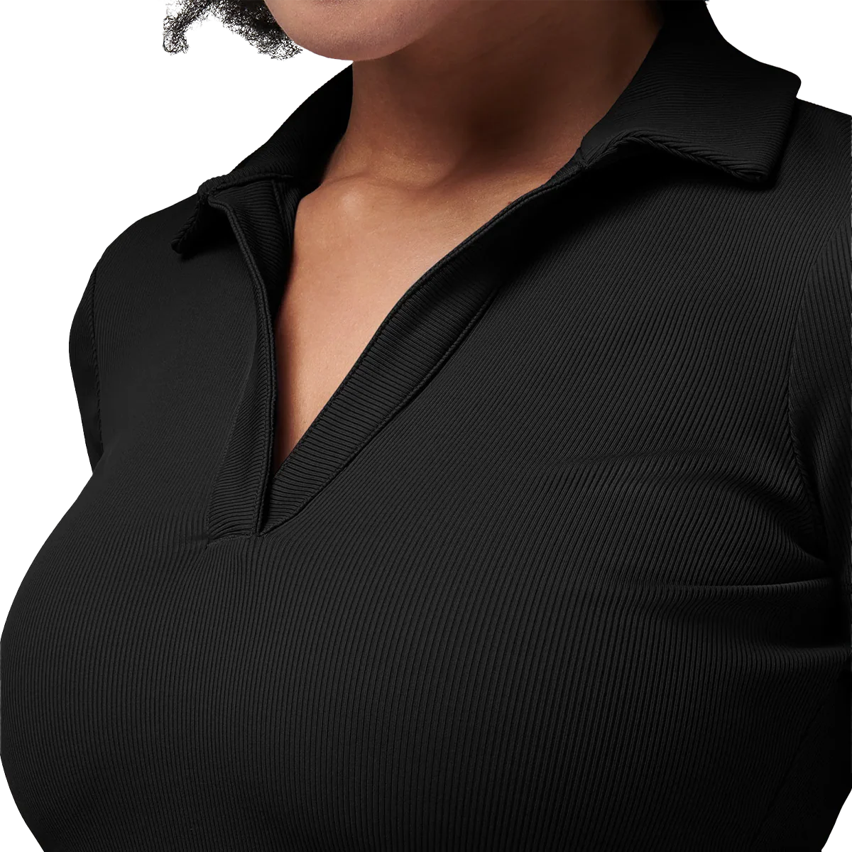 Women's Moveknit V-Neck Short Sleeve Polo - Image 2