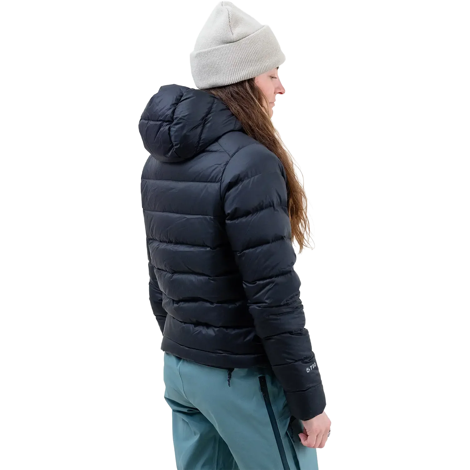 Women's Re-Up Recycled Down Hoodie - Image 3