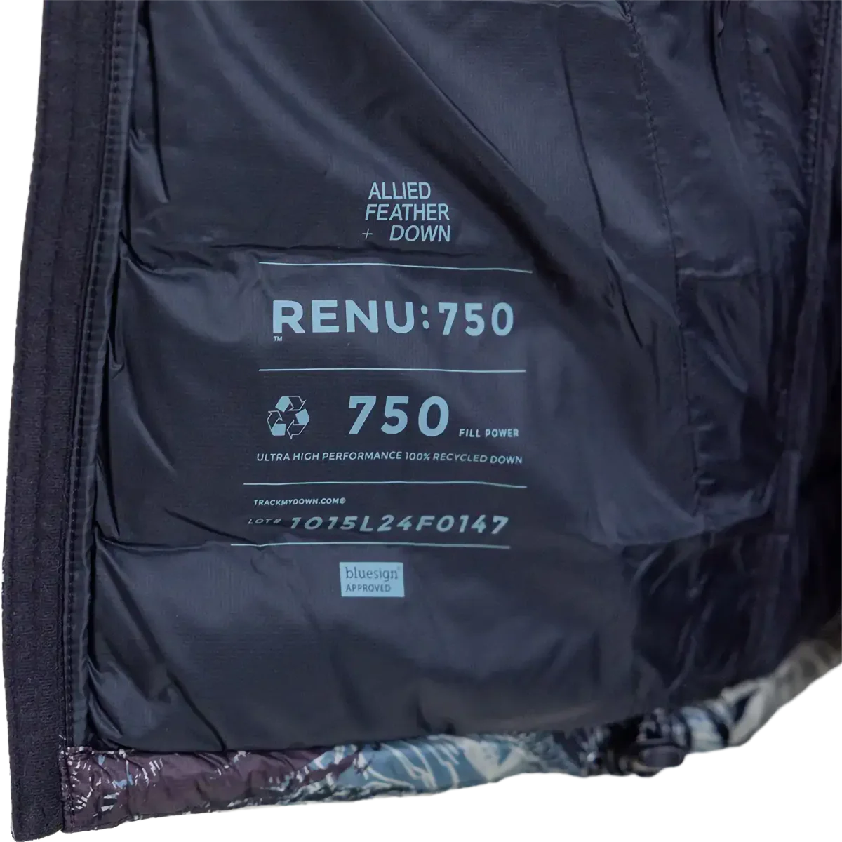 Women's Re-Up Recycled Down Hoodie - Image 7