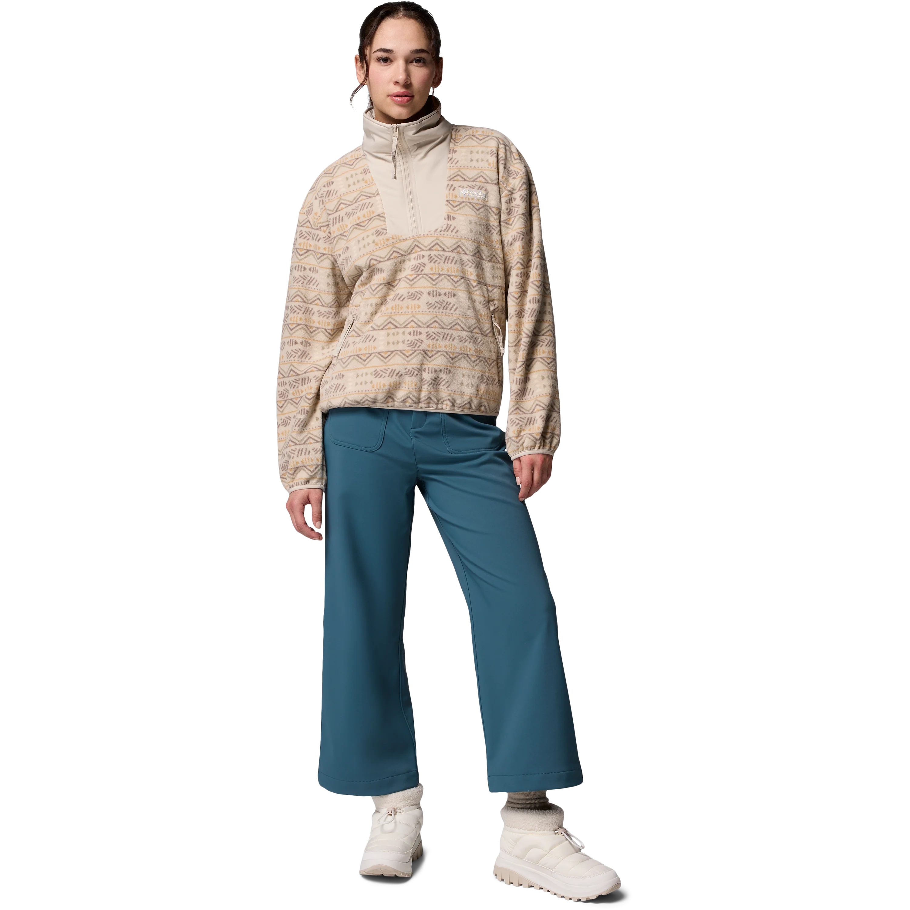 Women's Sequoia Grove Printed 1/2 Zip - Image 3