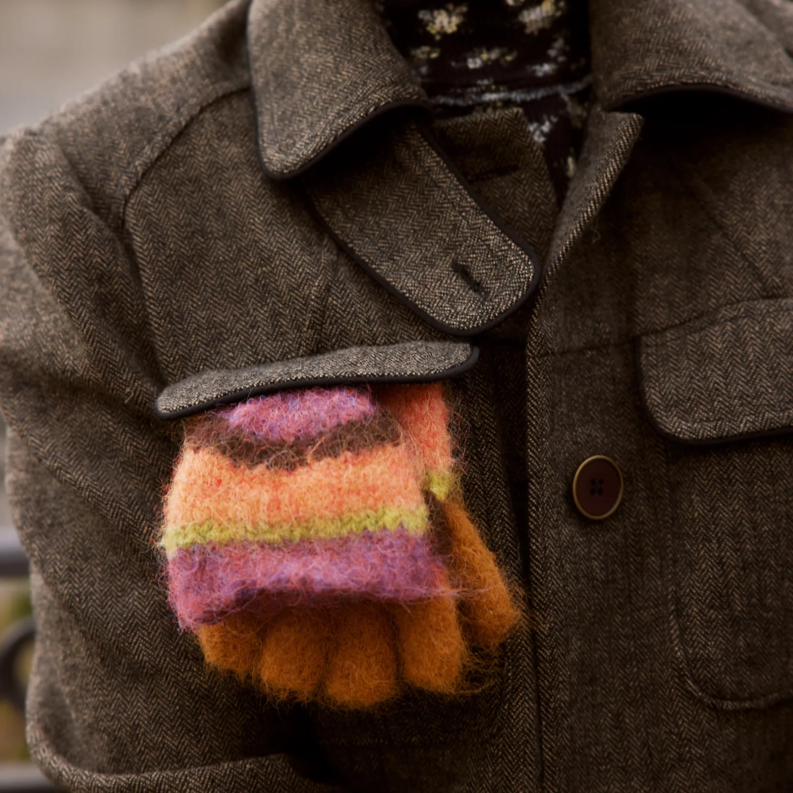Women's Super Stripe Gloves - Image 5