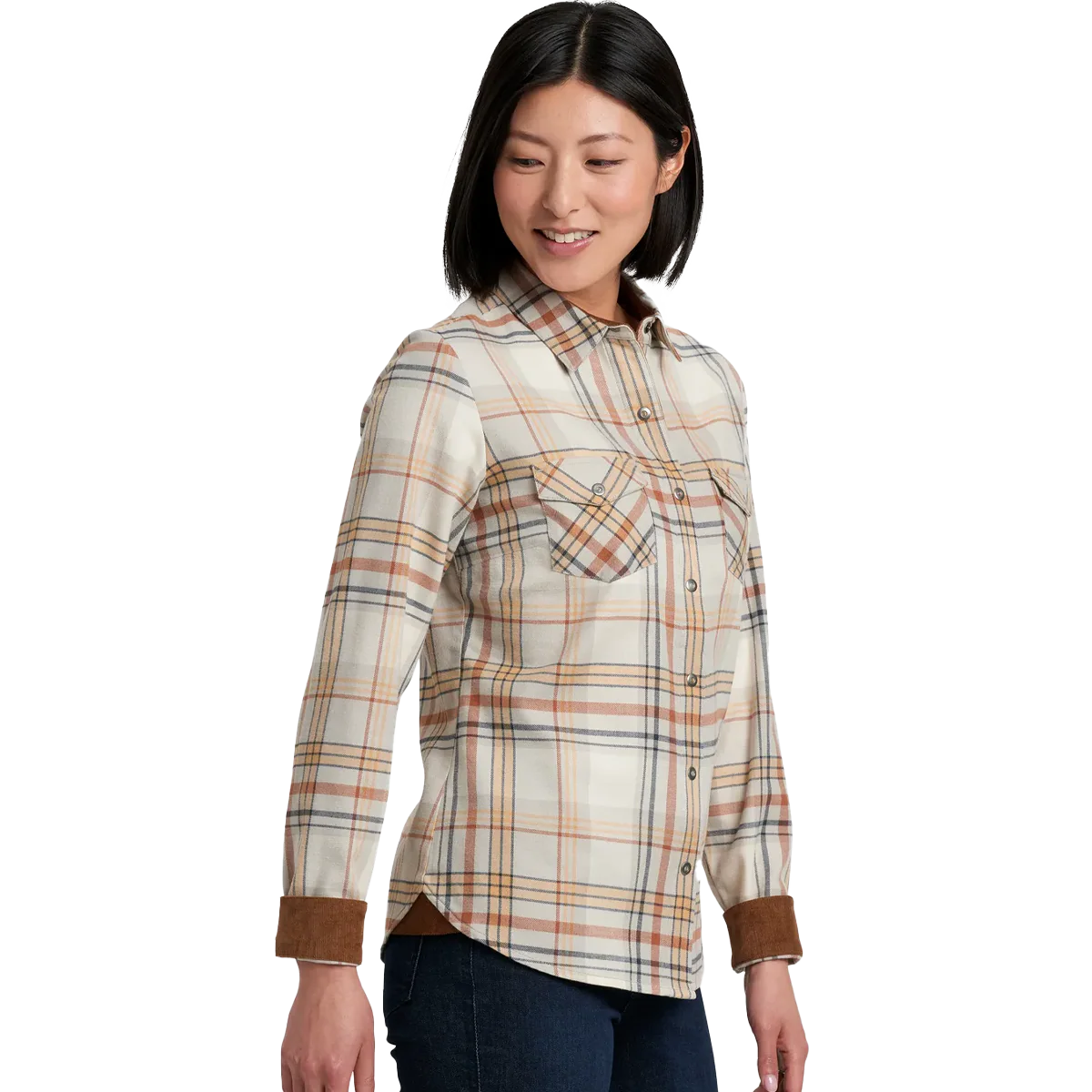 Women's Tess Flannel Long Sleeve Shirt - Image 3