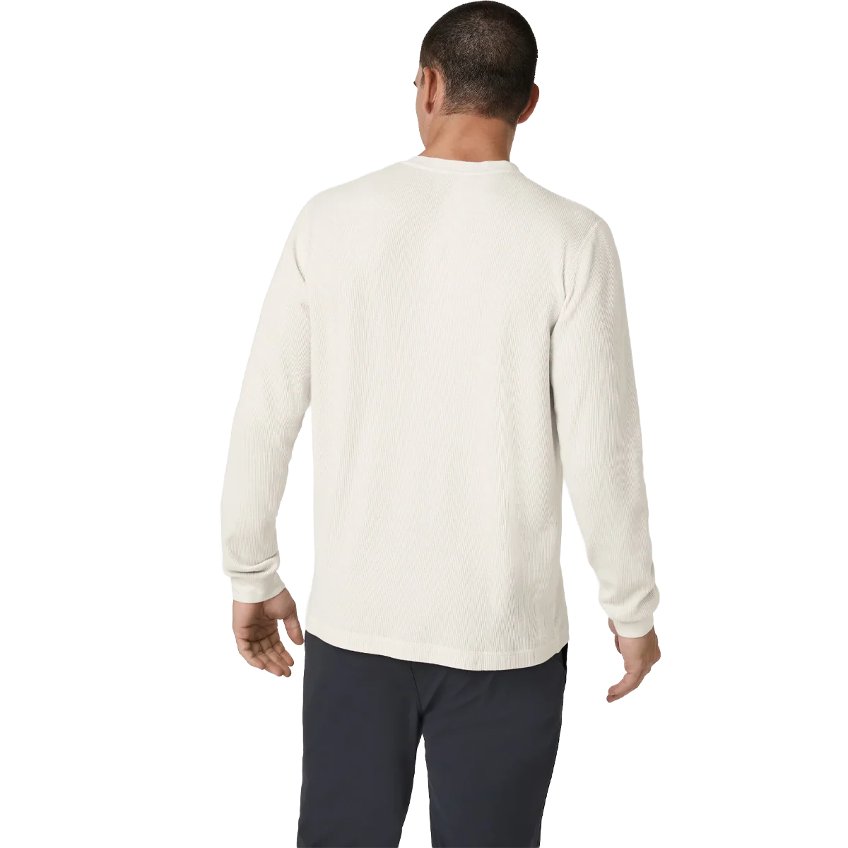 Men's Waffle Henley - Image 3