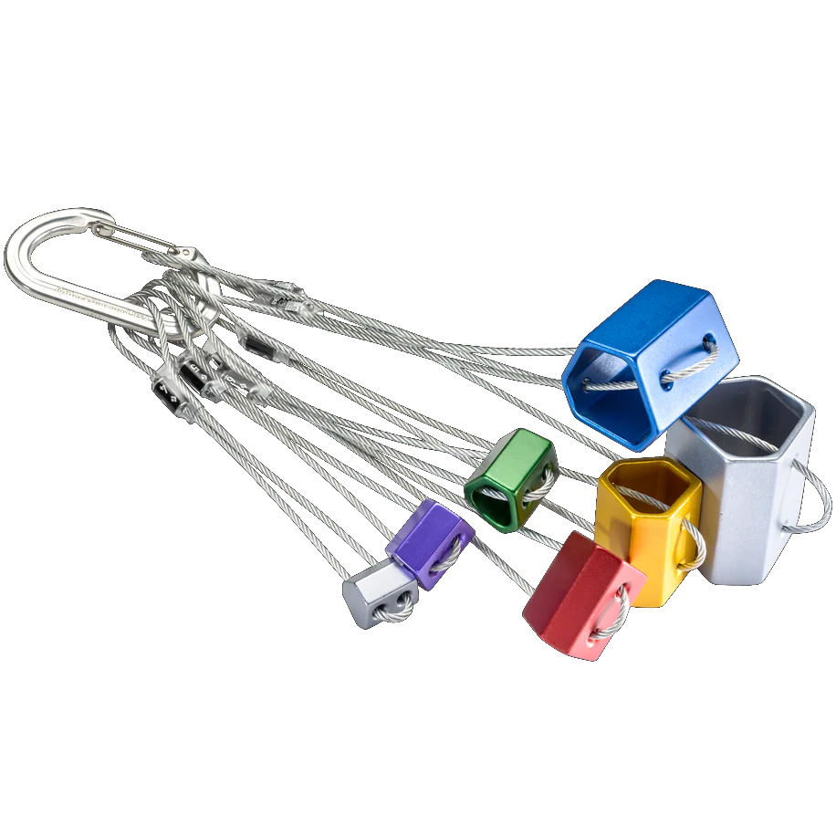Wired Hexentric Nut Set #4-10 - Image 2