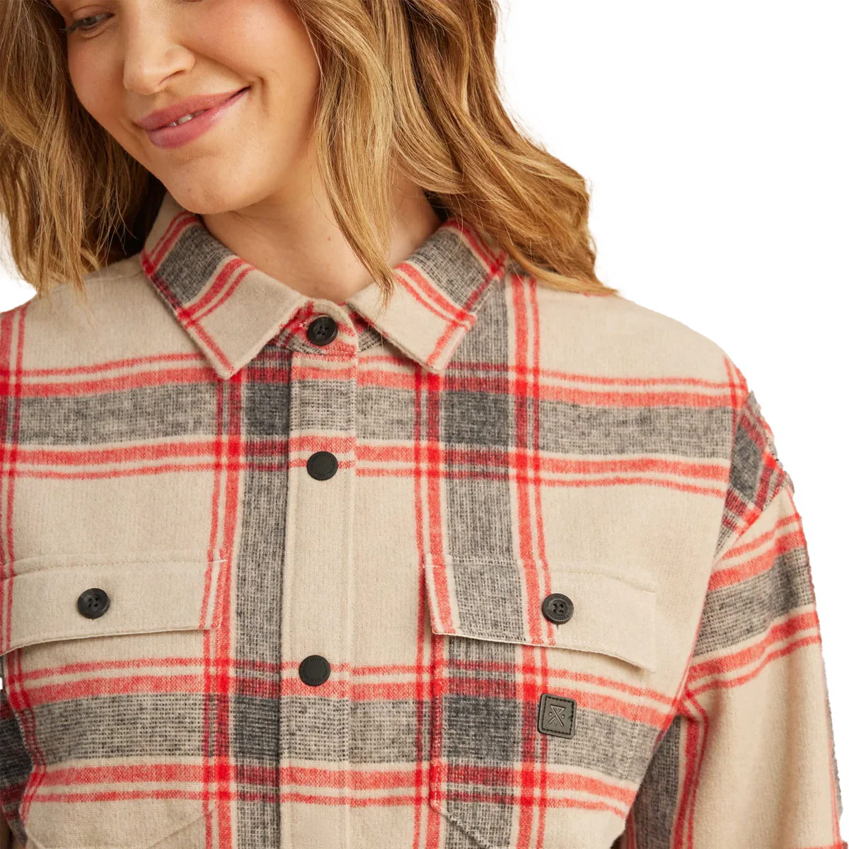 Women's Amberley Flannel Shirt Jacket - Image 3