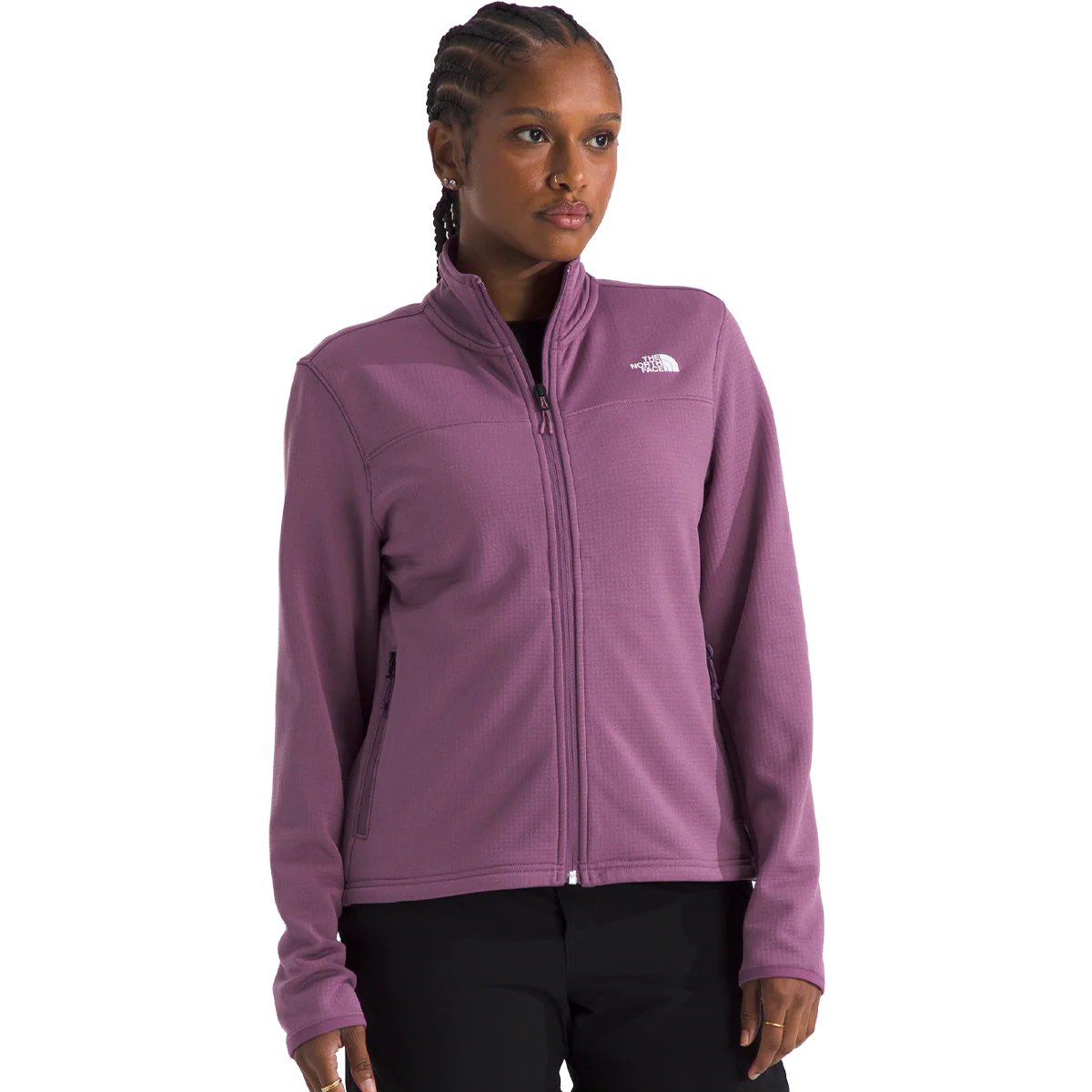 Women's Cedar Trail Grid Fleece Jacket - Image 2
