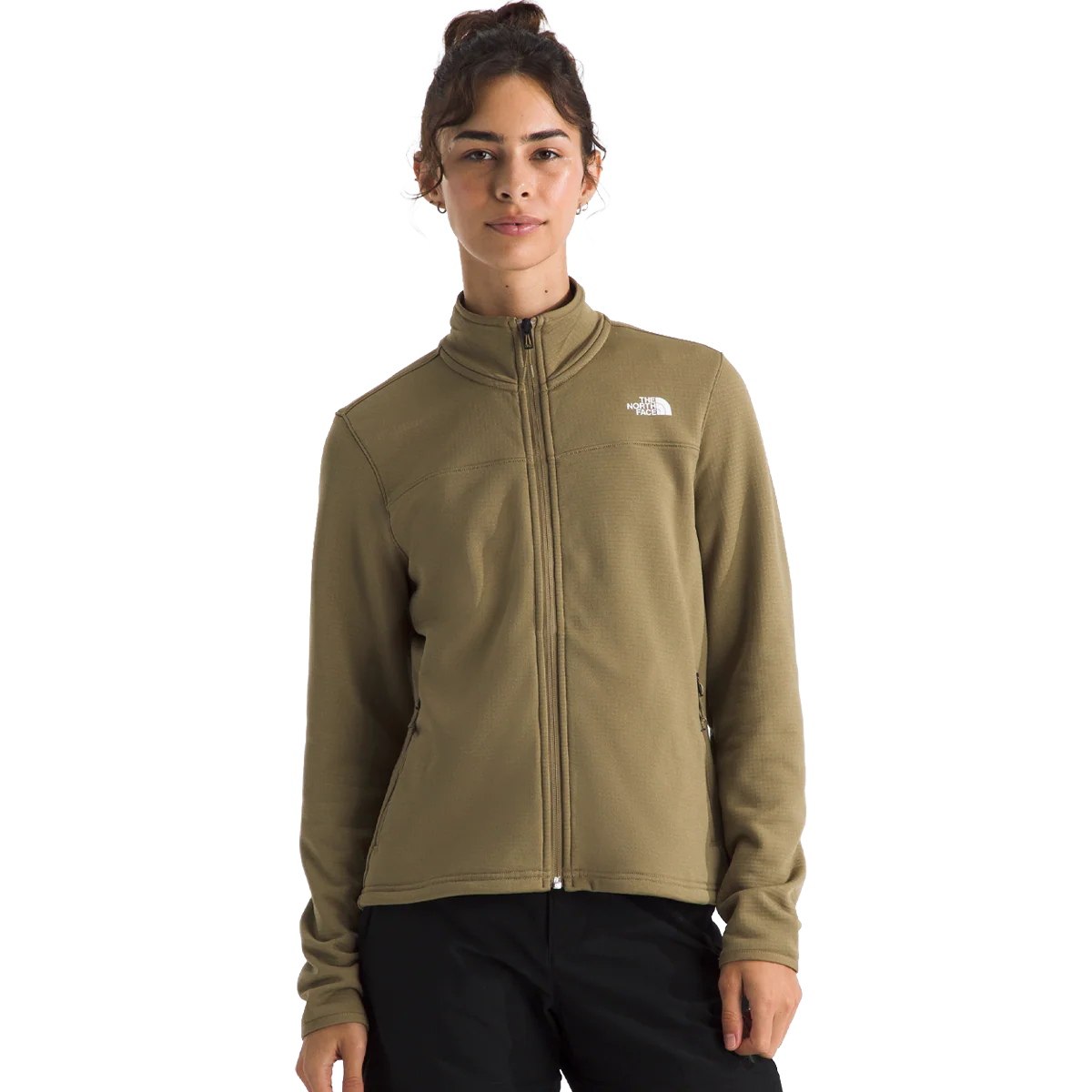 Women's Cedar Trail Grid Fleece Jacket - Image 3