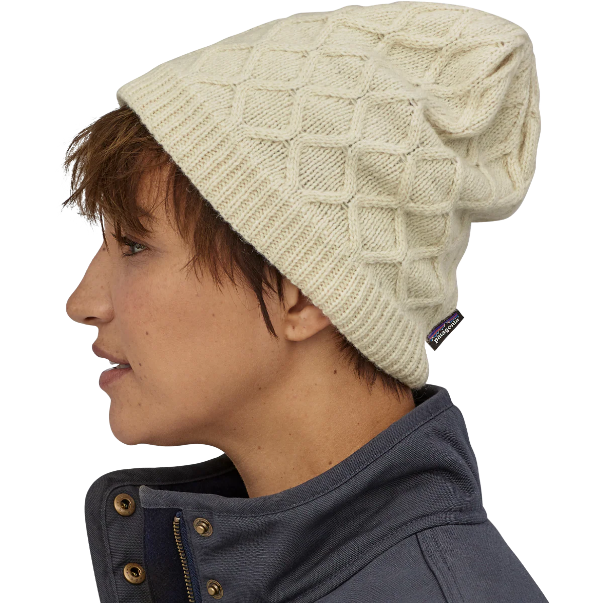 Women's Honeycomb Knit Beanie - Image 7
