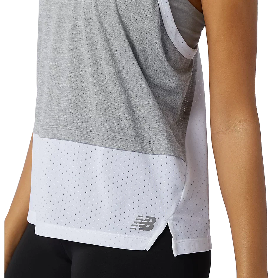 Women's Impact Run Hybrid Tank - Image 3