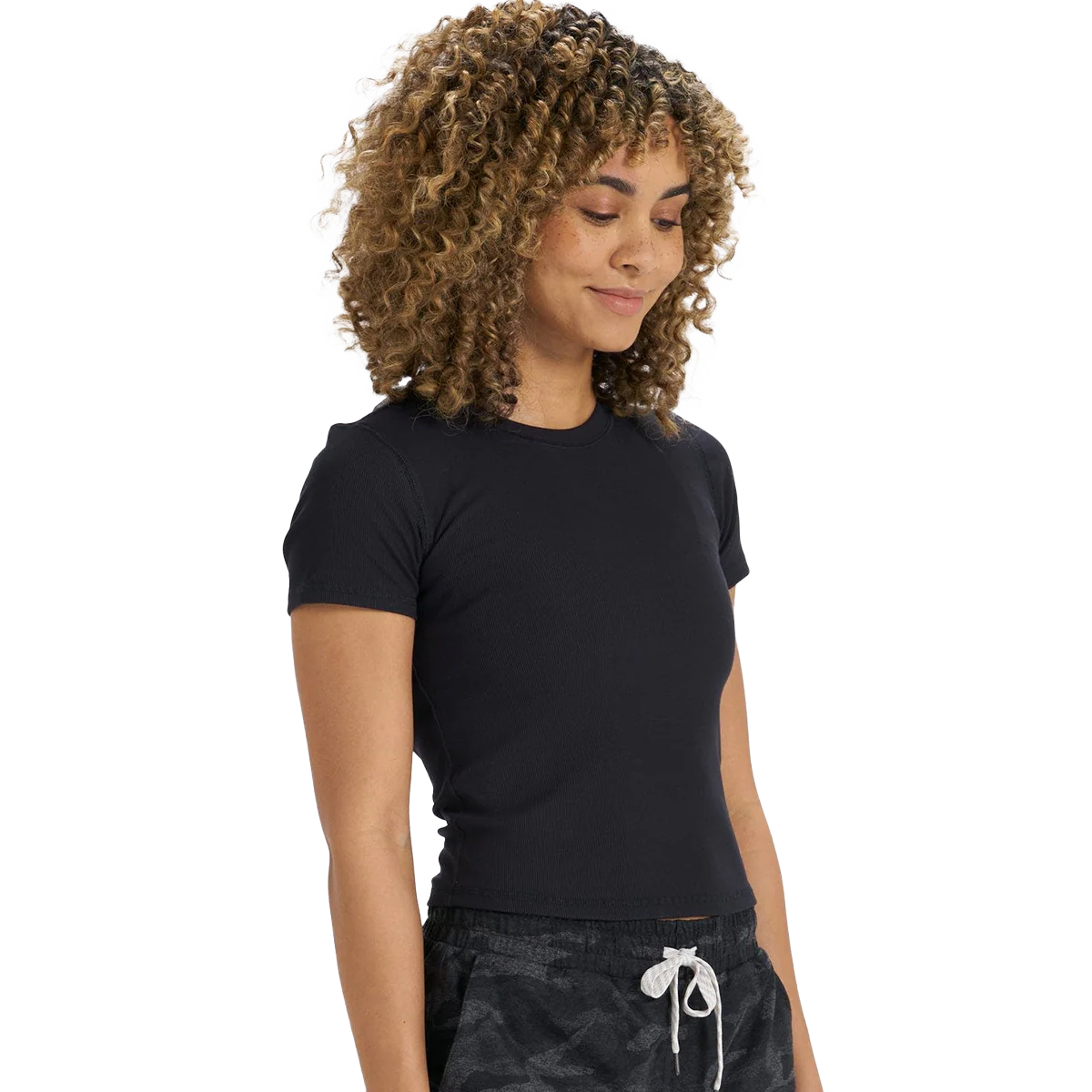Women's Pose Fitted Tee - Image 3