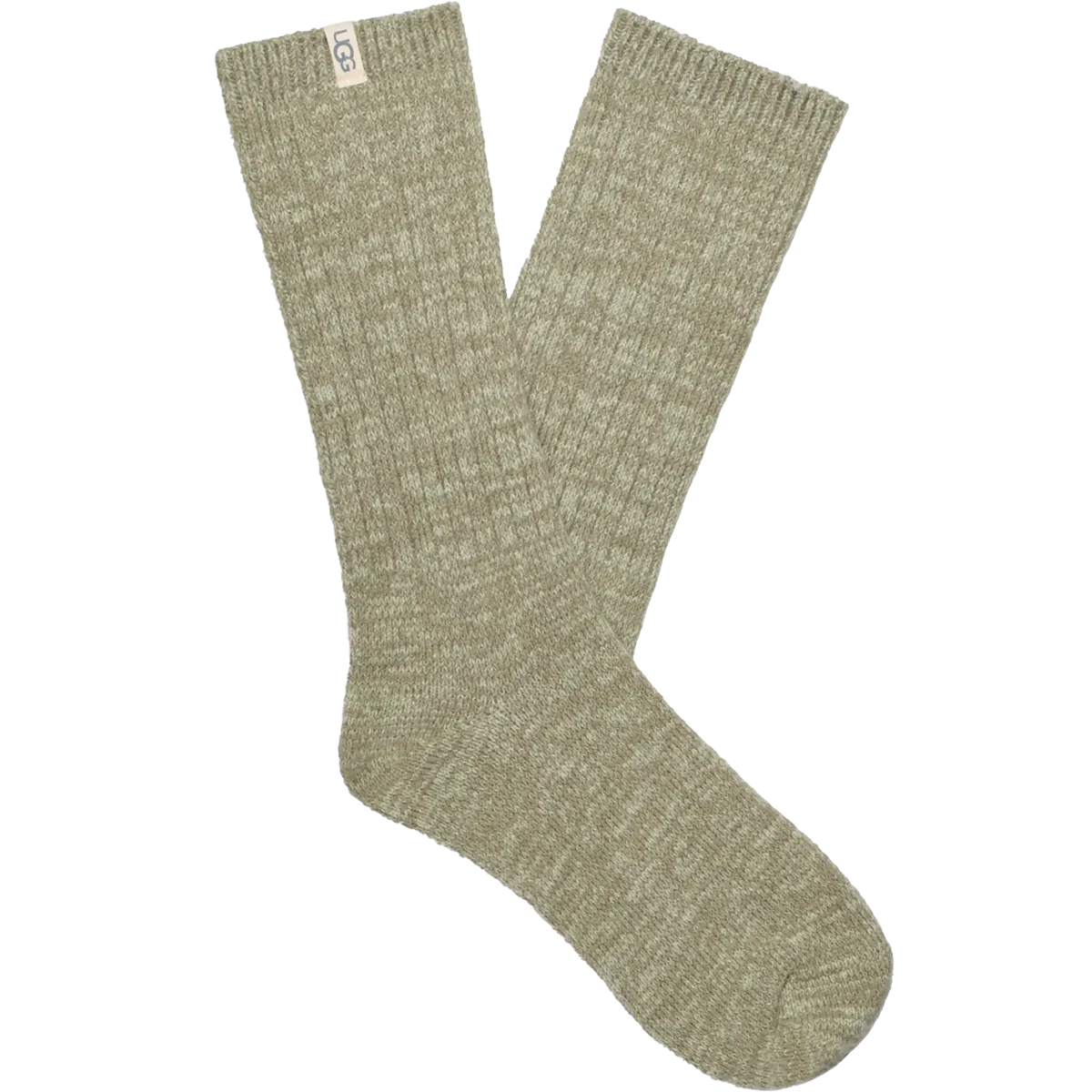 Women's Rib Knit Slouchy Crew Sock