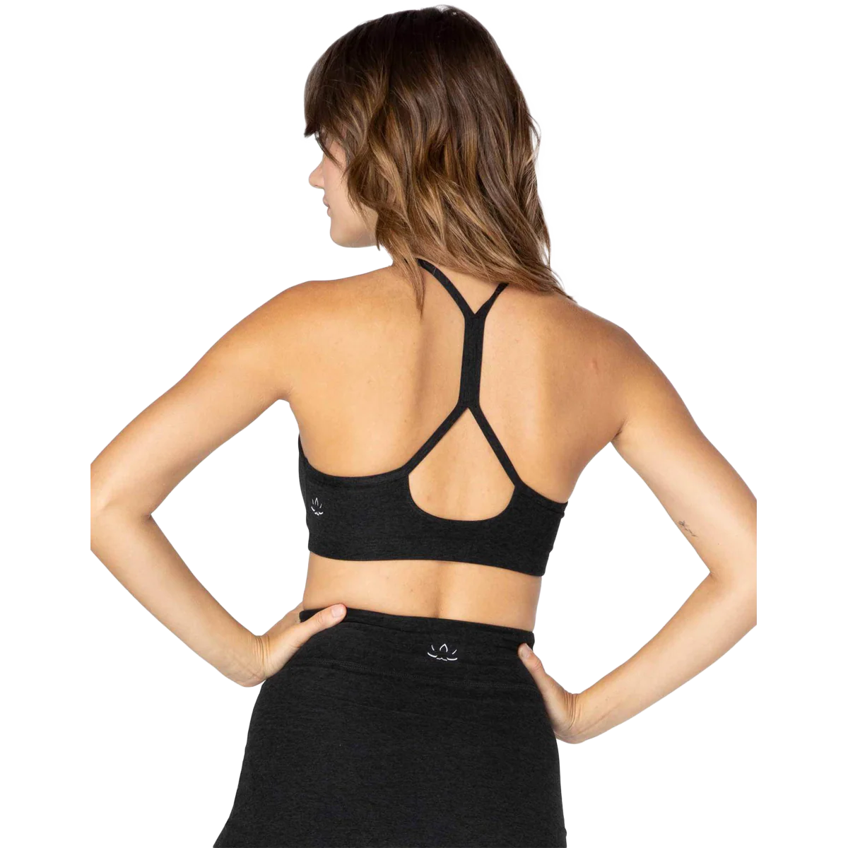 Women's Spacedye Slim Racerback Bra - Image 3
