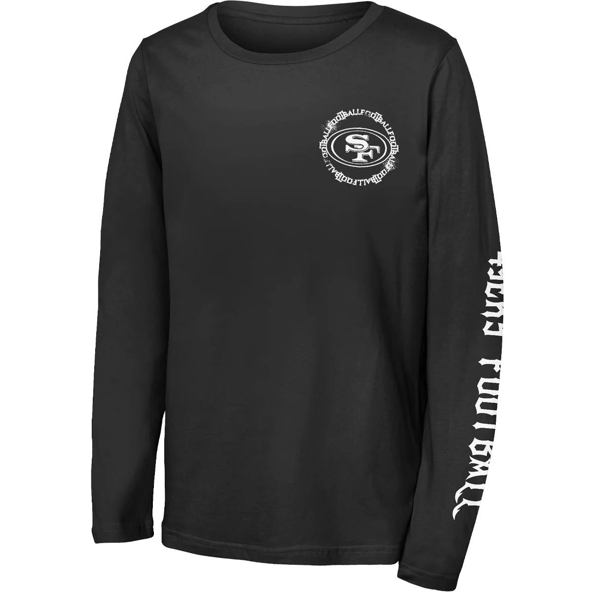 Youth 49ers Rumble Sleeve Long Sleeve - Image 2