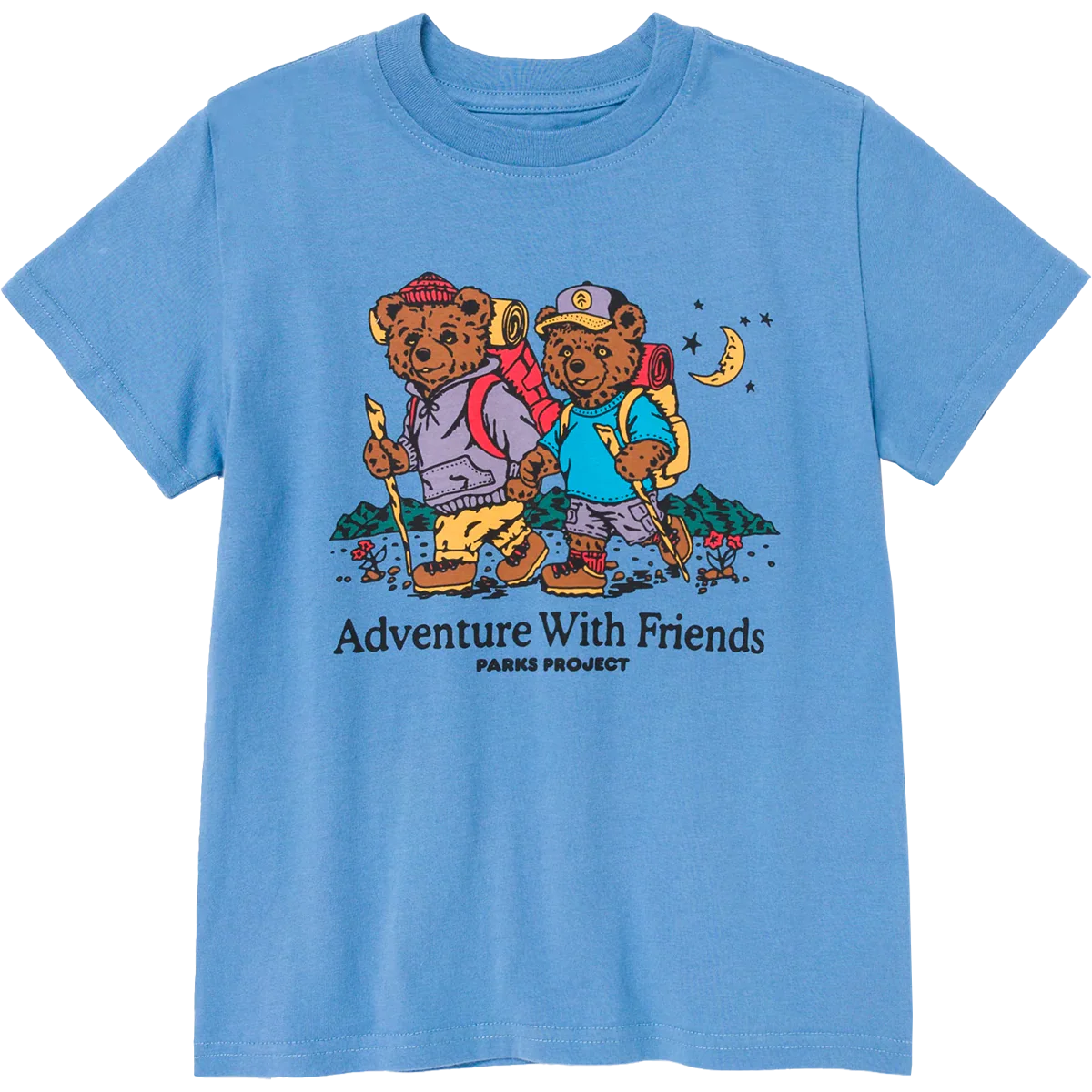 Youth Adventure With Friends Bear Tee