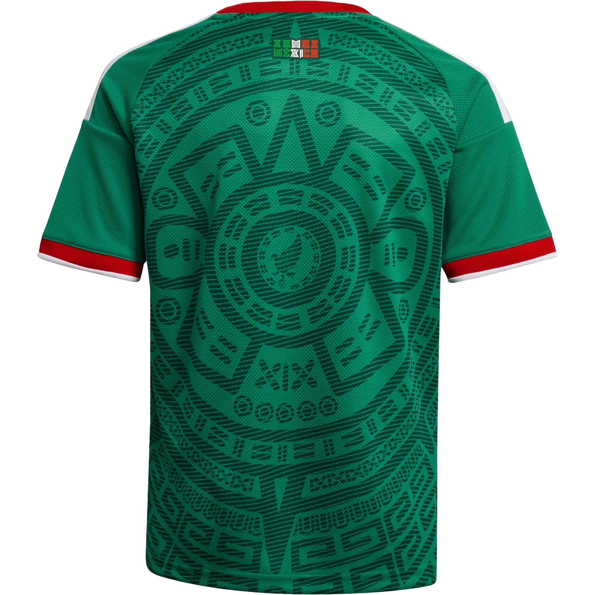 Youth Mexico 26 Home Replica Jersey - Image 2