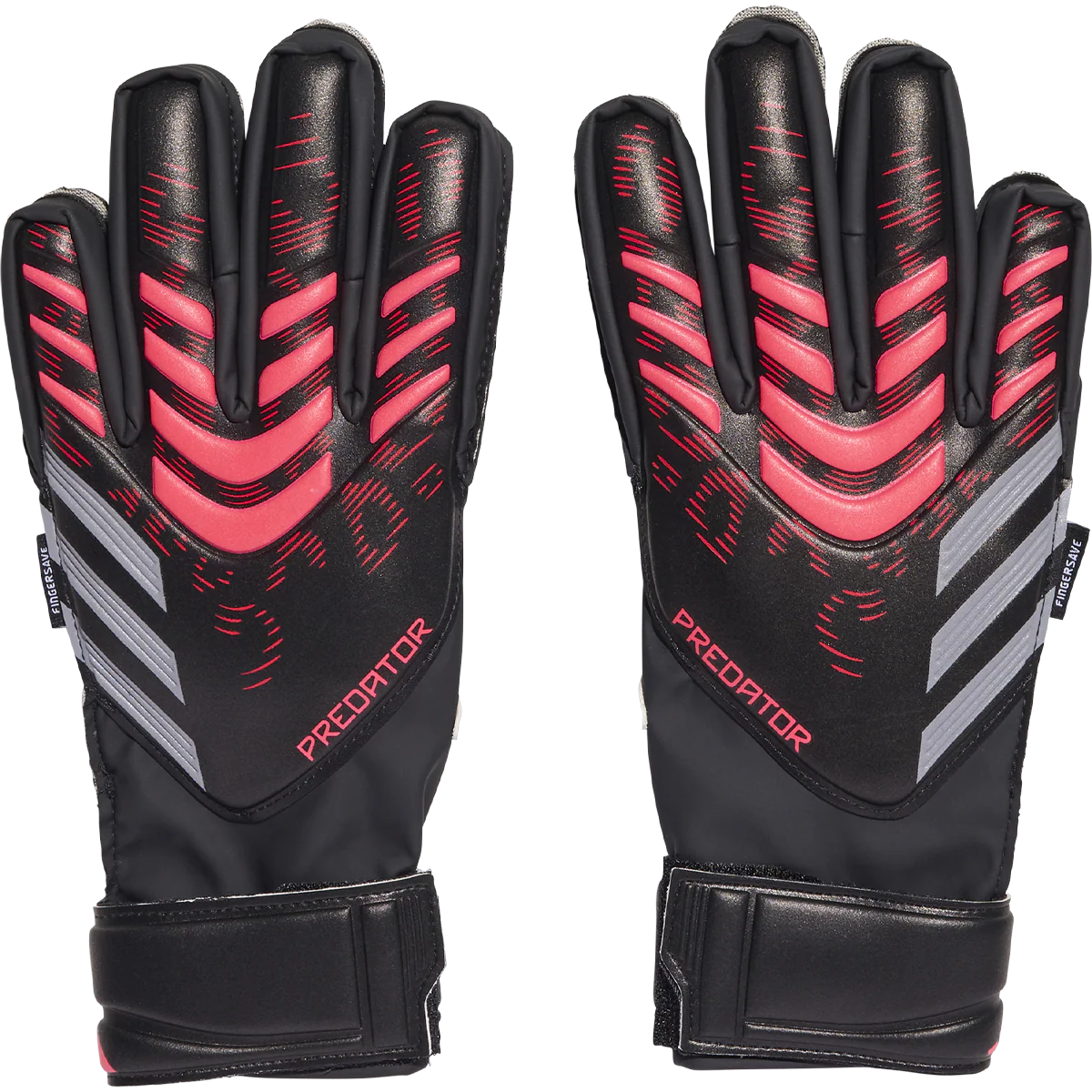 Youth Predator Match Fingersave Goalkeeper Gloves