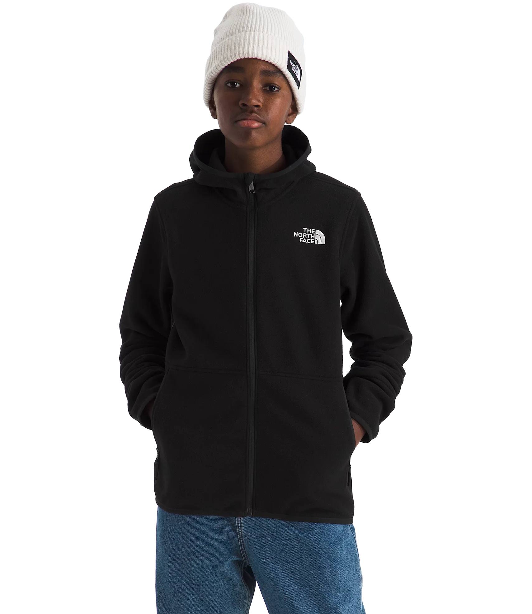 Youth Glacier Full Zip Hoodie - Image 2
